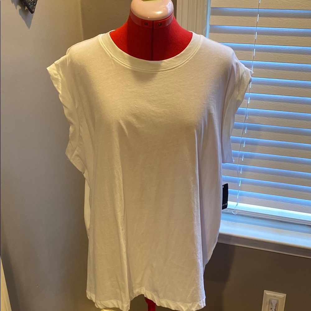 Torrid White Muscle Tee for Women